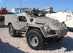 BTR-40 - transp. opanc. na wyposażeniu kr pułku, lata 50.