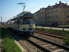 Badner Bahn bei Vösendorf