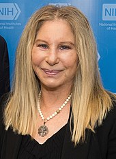 Barbra Streisand's Tony is a non-competitive award. Barbra Streisand with Francis Collins and Anthony Fauci (27806589237) (cropped).jpg