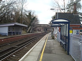 <span class="mw-page-title-main">Barming railway station</span>Railway station serving the Borough of Tonbridge &Malling