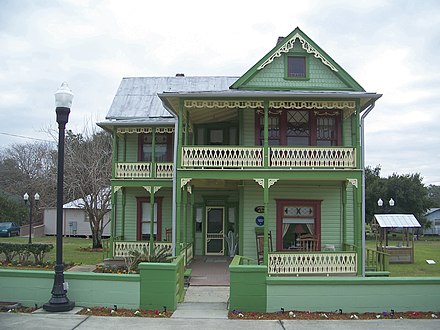 L.B. Brown House, on the National Register of Historic Places.