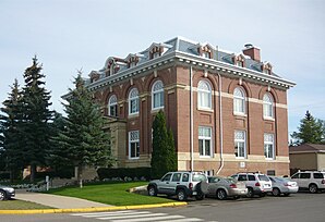 „Battleford Court House“, eine der „National Historic Sites of Canada“ in Battleford