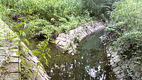 Der Bauerngraben in der Burgaue in Leipzig