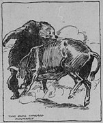 Illustration parue dans The San Francisco Call en 1911.