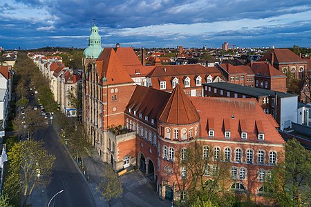 Berlin Alte Post Steglitz Bergstr UAV 04 2017