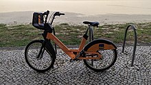 Bicicleta modelo "Fit" utilizada pelo Bike Itaú