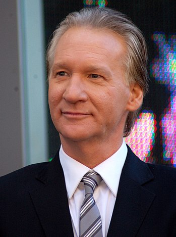 English: Bill Maher attending a ceremony to re...