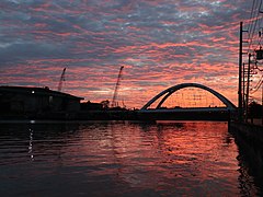 Binondo-Intramuros Bridge sunset