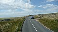 English: The bus stop at St Catherine's Down, Blackgang, Isle of Wight for Southern Vectis route 6. It is seen during the summer, in contrast to File:Blackgang St Catherine's Down bus stop.JPG, which was taken after heavy snowfall.