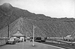 <span class="mw-page-title-main">Blaenau Ffestiniog North railway station</span> Disused railway station in Gwynedd, Wales