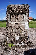 Boundary marker for the ventilation shaft