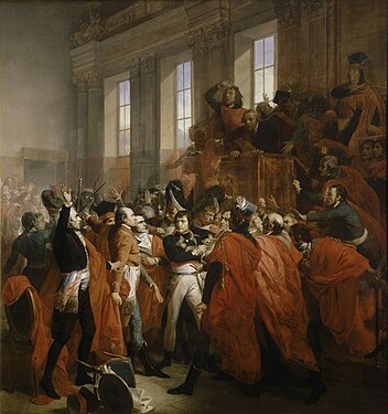 Napoleone Bonaparte al Consiglio dei Cinquecento