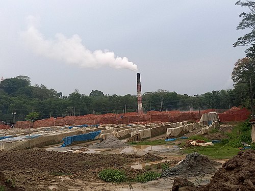 Bricks field in Dutiya Pur,Sadar Dhaksin,Cumilla