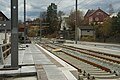 English: Bergen Light Rail construction at Hop in Bergen, Norway.