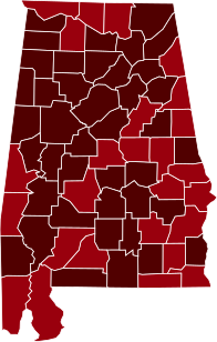 COVID-19 pandemic in Alabama Ongoing COVID-19 viral pandemic in Alabama, United States