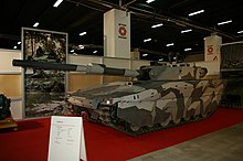 CV90120-T prototype, from which PL-01 mockup was developed