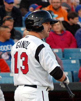 <span class="mw-page-title-main">Caleb Gindl</span> American baseball player (born 1988)