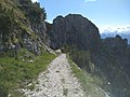 Monte Caplone, parete del versante sud