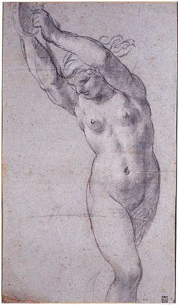 File:Carracci - Study for a Bacchante, between 1597 and 1600.jpg