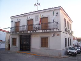 Casa consistorial de Salorino.