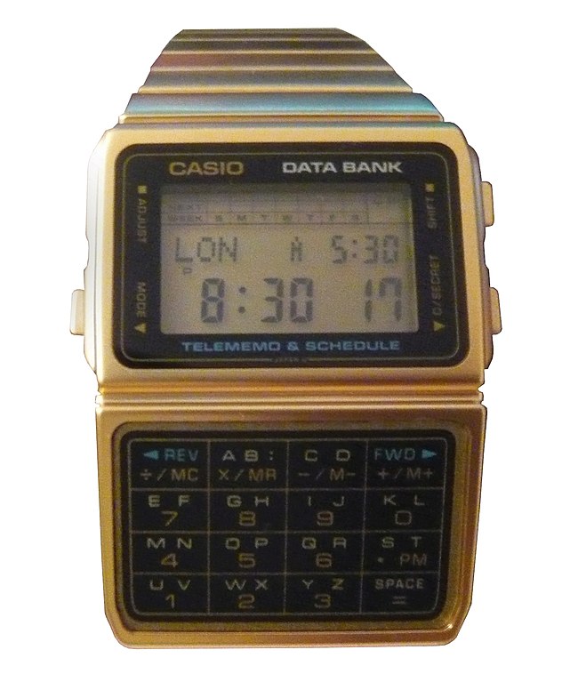 Casio Data Bank DB-20W Model Vintage Men's Watch - Julia McKee