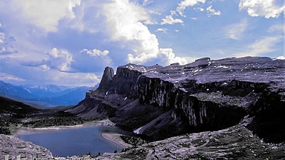 Castle Mtn. above Rockbound Lake