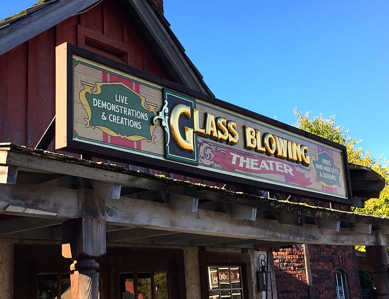 File:Cedar Point Glass Blowing Theater sign (2499).JPG