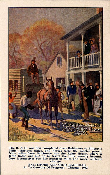 File:Changing Horses At The Relay House, 1830 (NBY 416030).jpg