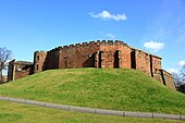 Chester Castle, colour photograph of 2015