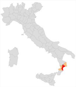 Circondario di Catanzaro – Localizzazione