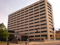 Omaha's City Offices Building in Downtown Omaha. City Offices Omaha NE.jpg