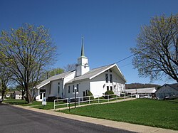 Clarkstown is a village in the township.