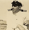 לוטננט סטיבנסון מילר מנהל מחלקת השיט שקדם למפקד הקדטים 1939.