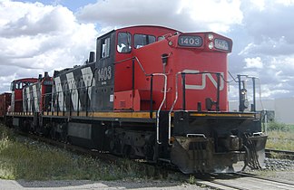 CN:n GMD1-sarjan veturi Edmontonissa (2006).