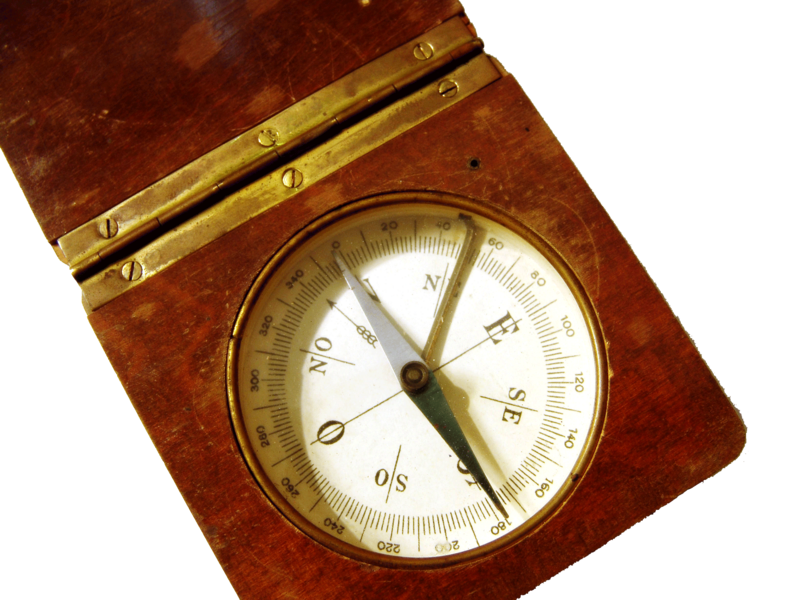 File:Compass in a wooden frame.png