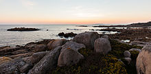Sunset in the popular coast of San Vicente, O Grove. Costa de San Vicente, El Grove, Pontevedra, Espana, 2015-09-23, DD 81.JPG