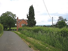 Country road between Anthony's Cross and Kent's Green - geograph.org.uk - 833643.jpg