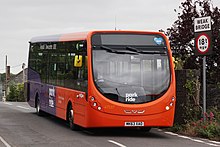 A Wright Streetlite of Taunton Park and Ride Creech St Michael - First 47537 (MK63XAO) route 29.JPG