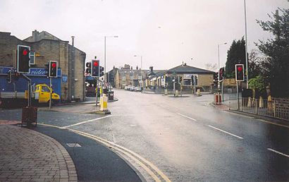 How to get to Crosland Moor with public transport- About the place