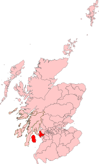 Cunninghame North (UK Parliament constituency) Parliamentary constituency in the United Kingdom, 1983–2005