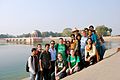 Daniel Oerther posing with students during a study abroad trip to Gujarat, India.jpg