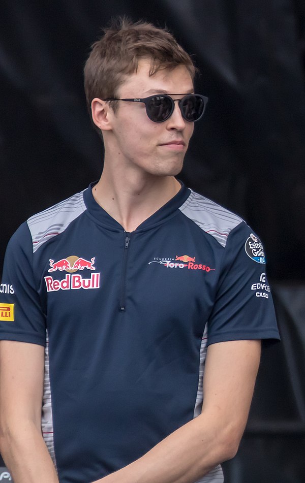 Kvyat in 2017