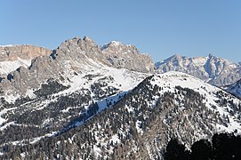 La piste de ski Dantercepies.