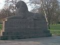 Denkmal für das Regiment im Mittleren Schlossgarten in Stuttgart