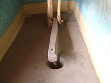 Dheki (a foot-operated wooden rice pounder) in Chhattisgarh Village, India. Dheki by Pankaj Oudhia.jpg