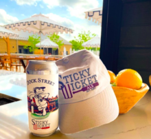 Dock Street Sticky Wicket, brewed exclusively for Merion Cricket Club, a historic private club in Haverford, PA. Dock street Sticky Wicket Ale at Merion Cricket Club in Merion, PA.png