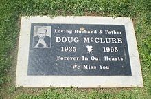Doug McClure Grave Doug McClure Grave.JPG
