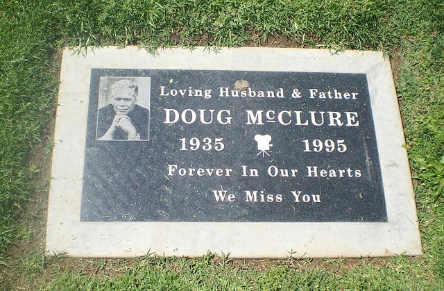 Doug McClure's gravestone