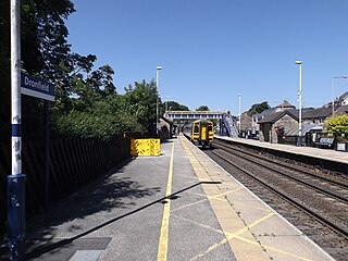 Dronfield railway station Railway station in Derbyshire, England