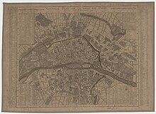 1738 (Dupré, Nouveau plan de la ville de Paris et de ses faubourgs)